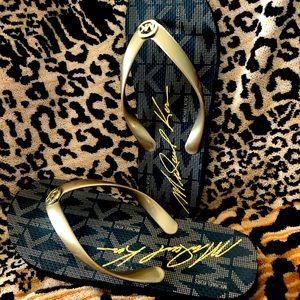 Michael Kors flip flops